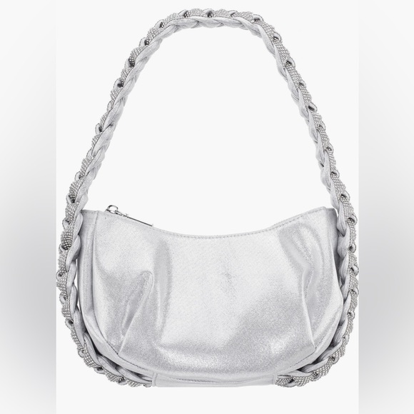 Nina Braided Detail Hobo Bag - Picture 1 of 13